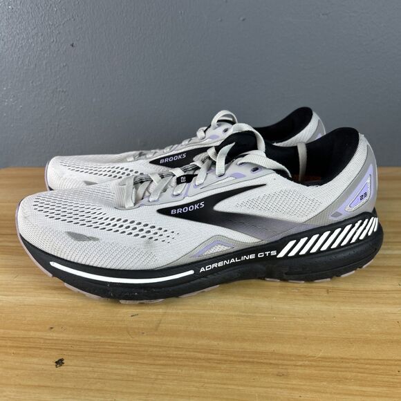 Brooks Womens Adrenaline GTS 23 1203811D039 Gray Running Sneakers Sz 11.5 D WIDE - Picture 5 of 11